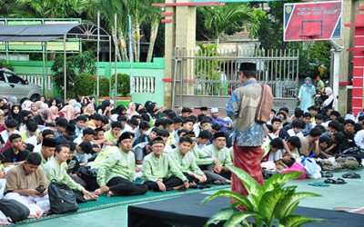 Perkuat Karakter dan Keimanan, Ratusan Siswa SMK Sejahtera Ikuti Pesantren Ramadhan